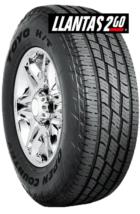 Llanta LT265/70R17 121S TOYO OPEN COUNTRY HT2 AUTO 265/70R17        SKU: 2657017TOOPENCOUNTRYHT2LT