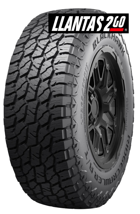 Llanta 235/75R15 109S XL BLACKHAWK RIDGECRAWLER A/T RWL AUTO 235/75R15    Rango de Velocidad: S XL    Indice de Carga: 109    Capas: 0    Medida: 235/75R15        SKU: 2357515BHRIDGECRAWLERATRWLVT