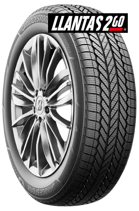 Llanta 275/60R20 115H BRIDGESTONE WEATHERPEAK AUTO 275/60R20    Rango de Velocidad: H    Indice de Carga: 115    Capas: 0    Medida: 275/60R20        SKU: 2756020BSWEATHERPEAK