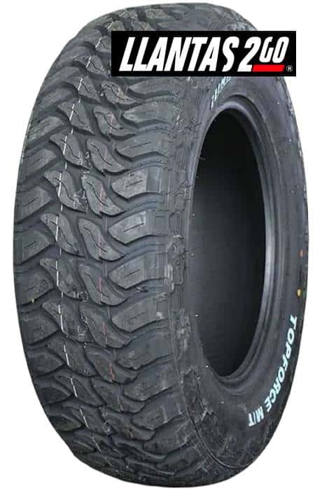 Llanta 35X12.50R17LT-10PR 121Q ILINK TOPFORCE M/T RWL AUTO    Rango de Velocidad: Q    Indice de Carga: 121    Capas: 10    Medida: 35X12.50R17R        SKU: 35125017IKTOPFORCEMTLT