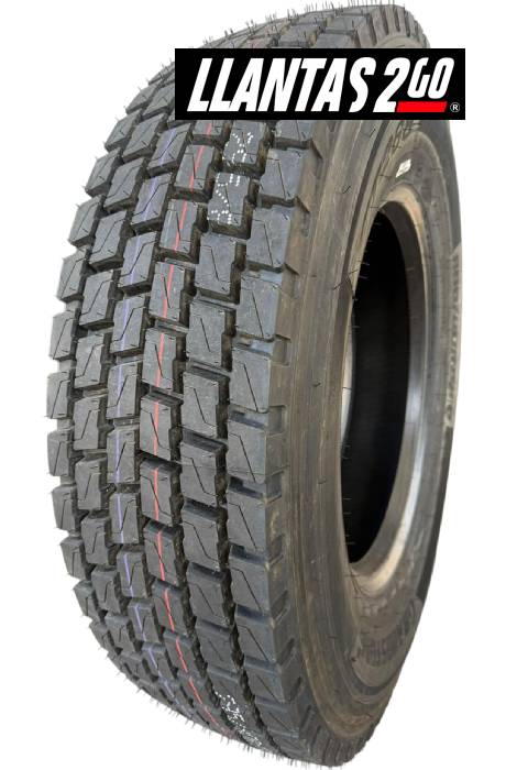 Llanta 295/80R22.5-18C 152/149K GRANDSTONE GT268 CAMION 295/80R22.5 TRACCION    Rango de Velocidad: M    Indice de Carga: 152/149    Capas: 18    Medida: 295/80R22.5        SKU: 29580225GSGT26818C