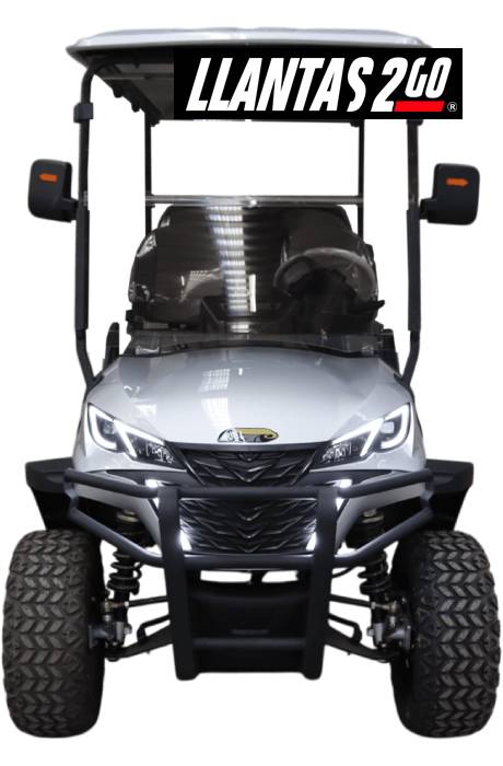 CARRO ELECTRICO INELEMT EG204EKSZ PREMIUM 6 PASAJEROS BATERIA ACIDO PURE WHITE KHAKI+WHITE ARRO        SKU: 362011801890AC6PPUREWHITEITEG204EKSZ